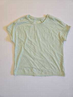 ATHLETA GIRL T-Shirt Back At It Tee Size M (8-10) Short Sleeve Crew Neck Casual